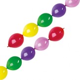Balónky řetězové mix barev 8 ks